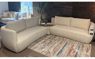 Nate Sectional 2 pcs + round table