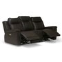 Riley Motorised Recliner Leather Sofa qith Power Headrest  by Palliser