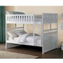 Double/Double Bunk Bed White - B2053FFW-1