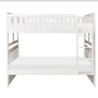 Double/Double Bunk Bed White - B2053FFW-1