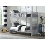 Twin/Twin Bunk Bed with Storage Grey - B2063-1