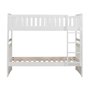 Twin/Twin Bunk Bed with Storage White - B2053W-1