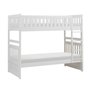 Twin/Twin Bunk Bed with Storage White - B2053W-1
