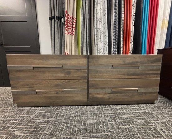 Bureau double 4 tiroirs