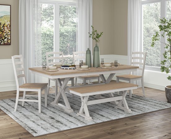 6-pc Dining Room Set by Ashley