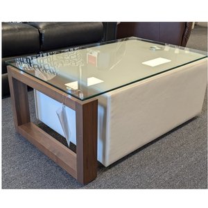 Table de centre en noyer