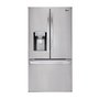 LG 36-Inch, 27.7 Cu. Ft. Freestanding French 3-Door Refrigerator With Wi-Fi - LHFS28XBS