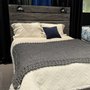 Ashley queen size bed with 1 bedside table