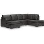 PC61610S1 - Lofton-Pike 2-Piece Sectional and Chaise with Ottoman by Ashley