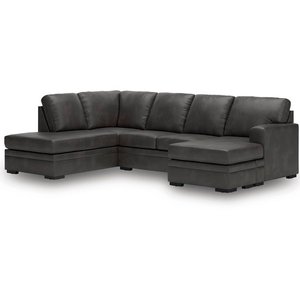 PC61610S2 - Lofton-Pike 2-Piece Sectional and Chaise with Ottoman by Ashley