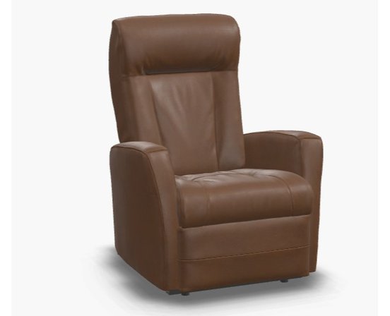 Leather match Power Reclining swivel Armchair by Palliser***LIQUIDATION***