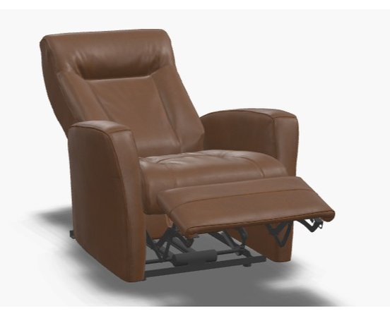 Leather match Power Reclining swivel Armchair by Palliser***LIQUIDATION***