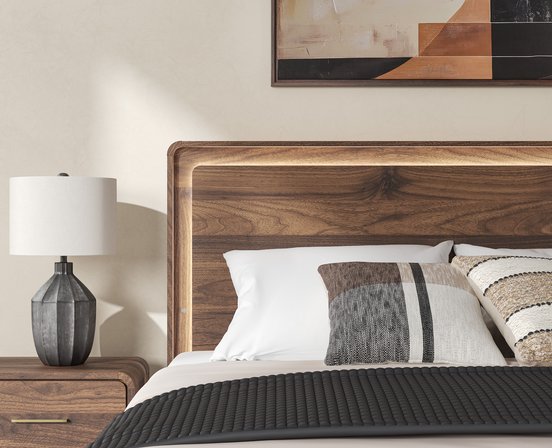 Complete Bed Queen Size 60 in. Fortlorn by Ashley