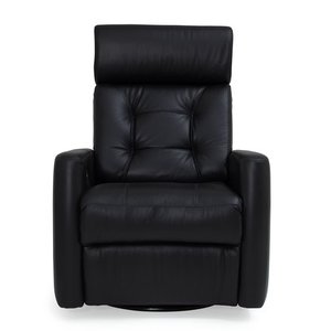 Palliser Leather Combo Wallhugger Power Recliner w/ Power Headrest Baltic II Chair
