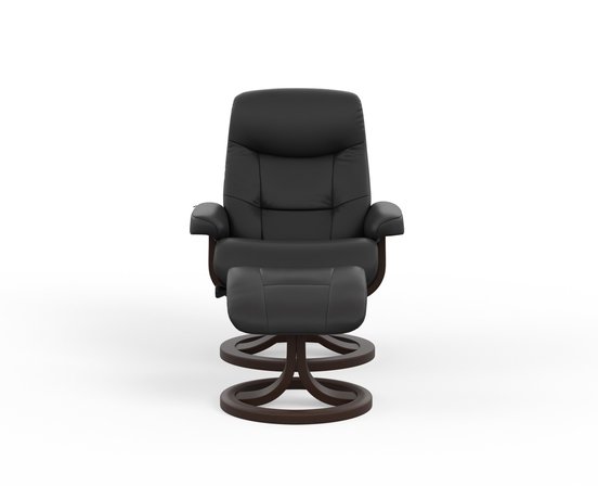 Swivel Armchair and Stool by Fjords-Small