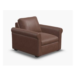MADISON ROLL ARM leather armchair by Palliser