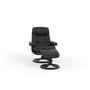 Swivel Armchair and Stool by Fjords-Large