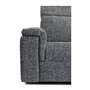 Zoe Motorized Reclining Fabric Sofa by Elran