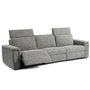 Zoe Motorized Reclining Fabric Sofa by Elran