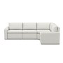 Elran Fabric Sectional