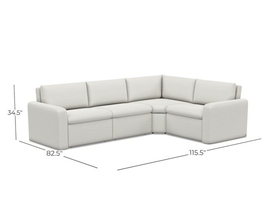 Elran Fabric Sectional