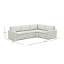 Elran Fabric Sectional