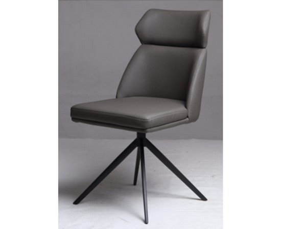 Swivel kitchen chair, Charcoal Grey, Accent Design