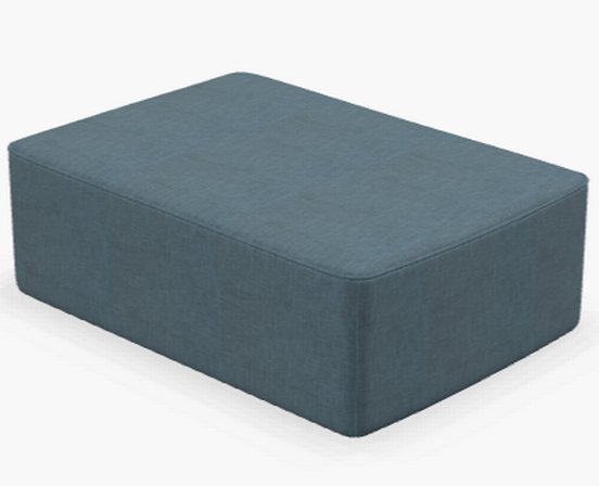 MINGLE rectangular large Ottoman by Palliser