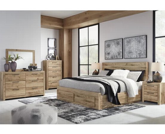 Ashley 60-inch Platform Bed with Storage