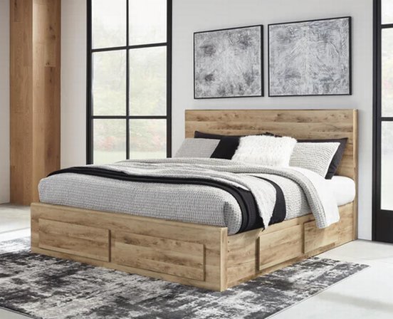Ashley 60-inch Platform Bed with Storage