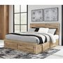 Ashley 60-inch Platform Bed with Storage