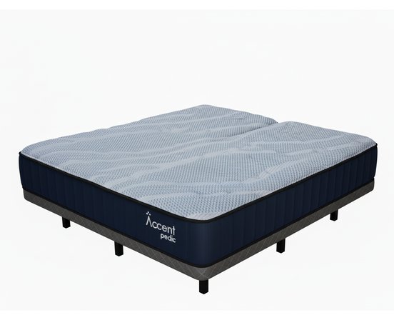 Obsidia Mattress King size 78 in split-head by Accent Pedic