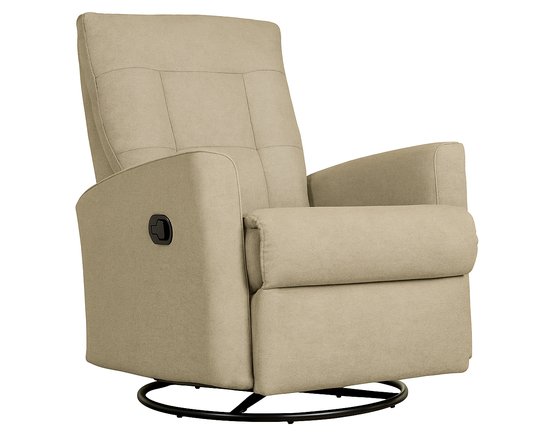 Power Reclining Swivel Armchair by Elran