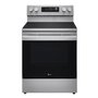 LG Smart Wi-Fi Enabled Electric Range with Air Fry - LREN6323YE