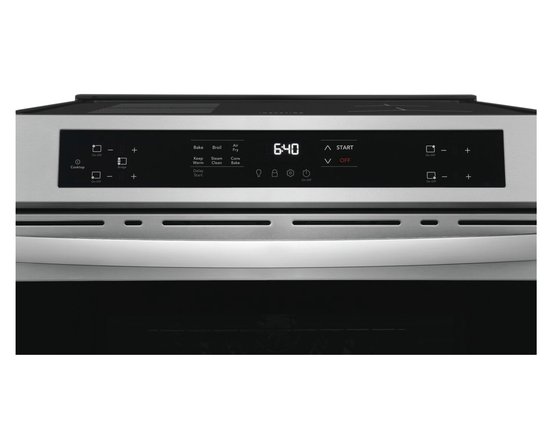 Frigidaire 30 in. Front Control Induction Range with Air Fry - FCFI308CBS
