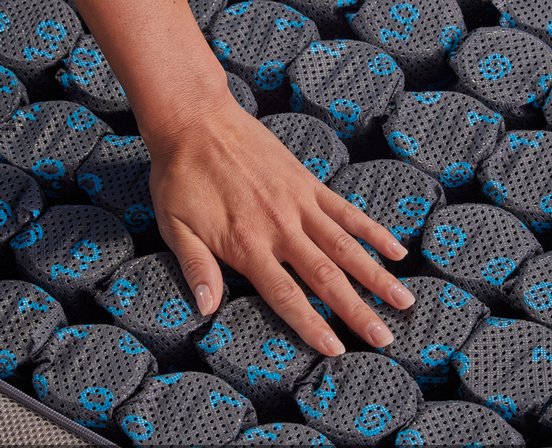 Bedgear M3 mattress, QUEEN SIZE, SPLIT HEADS and customizable firmness