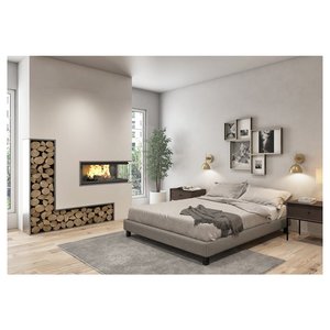 Ulphostered Platform Bed - Queen Size 60 in. by Beaudoin