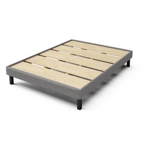 Ulphostered Platform Bed King Size 60 in. by Beaudoin