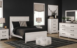 King size 4-pc Gerridan Bedroom Set by Signature Design Ashley