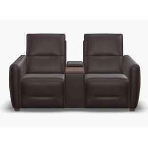 SANIBEL Power Reclining Console Loveseat with Power Headrest and Lumbar by Palliser