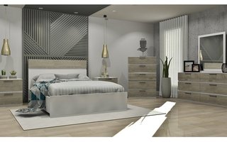 King Size 4-pc Bedroom Set by MEQ