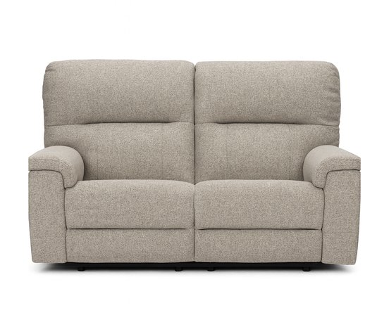 Maria Fabric Manual Reclining Loveseat by Elran