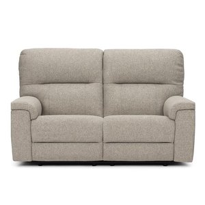 Maria Fabric Manual Reclining Loveseat by Elran