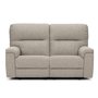 Maria Fabric Manual Reclining Loveseat by Elran