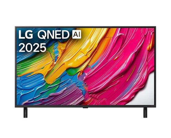 LG Téléviseur intelligent QNED AI QNED80 4K de 43 pouces