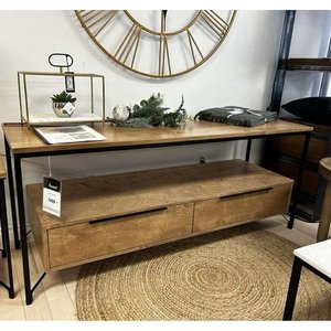 Finesse TV Stand in Yellow Birch by Forge Design - 95-62-B-M07