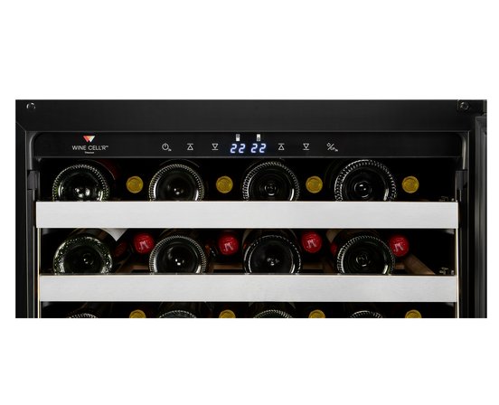 Wine Cell'R built in Wine Cellar dual zones 46 bottles - WC46DZSV1