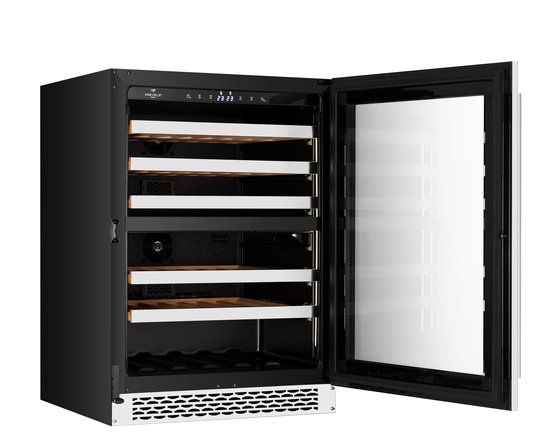 Wine Cell'R built in Wine Cellar dual zones 46 bottles - WC46DZPRV1