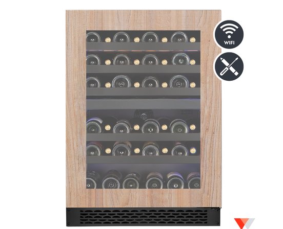 Wine Cell'R built in Wine Cellar dual zones 46 bottles - WC46DZPRV1