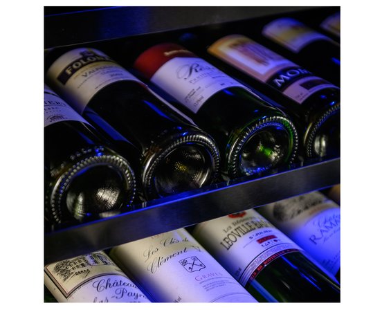 Wine Cell'R 181 Bottles Wine Cellar 2 Zones - WC181SSSZ7
